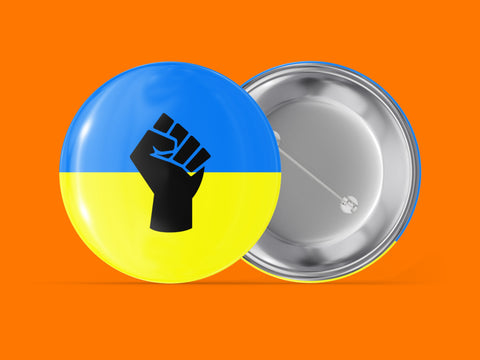 Ukraine Fist Black