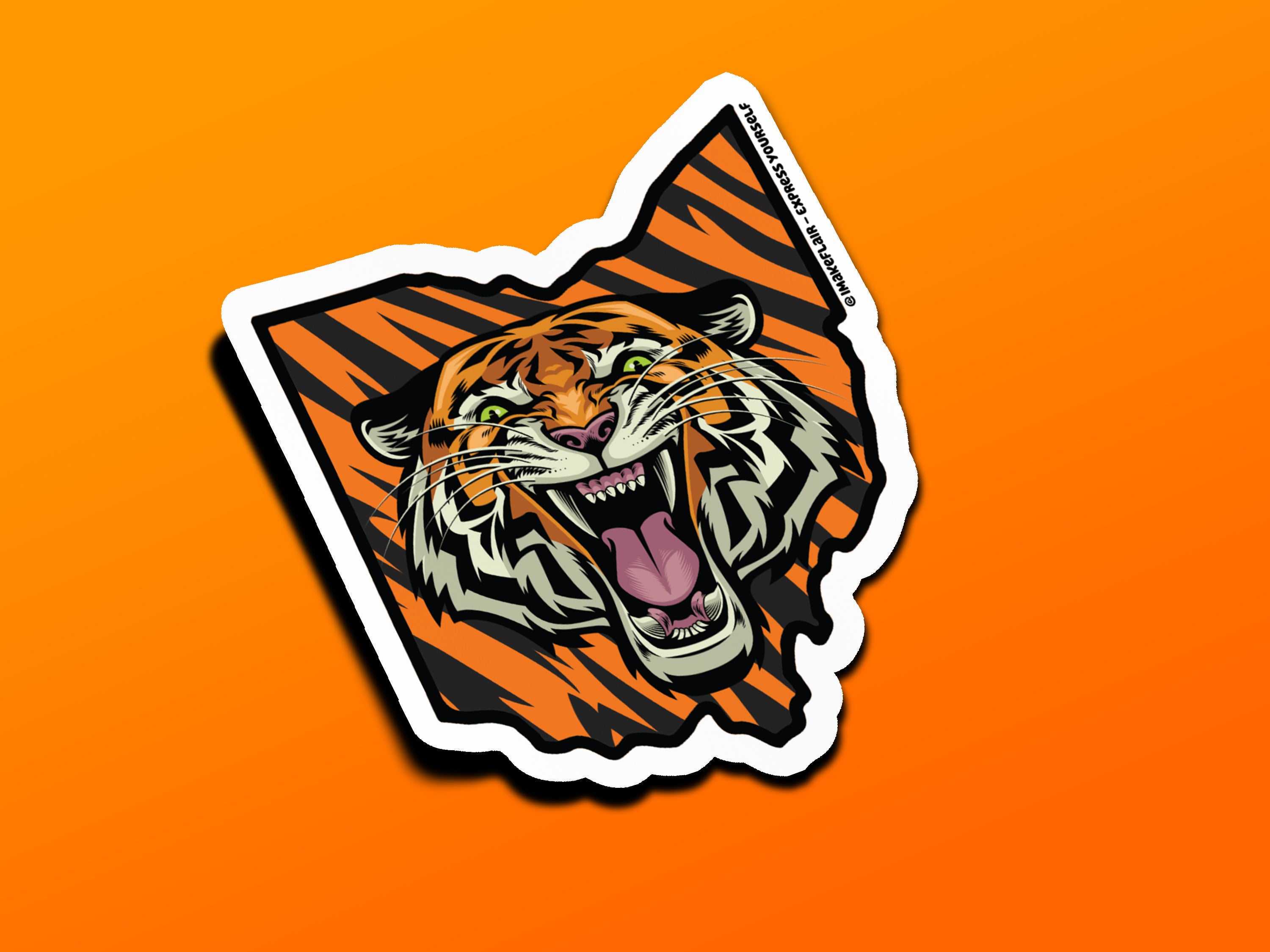 Ohio Tiger Stripe w/Tiger