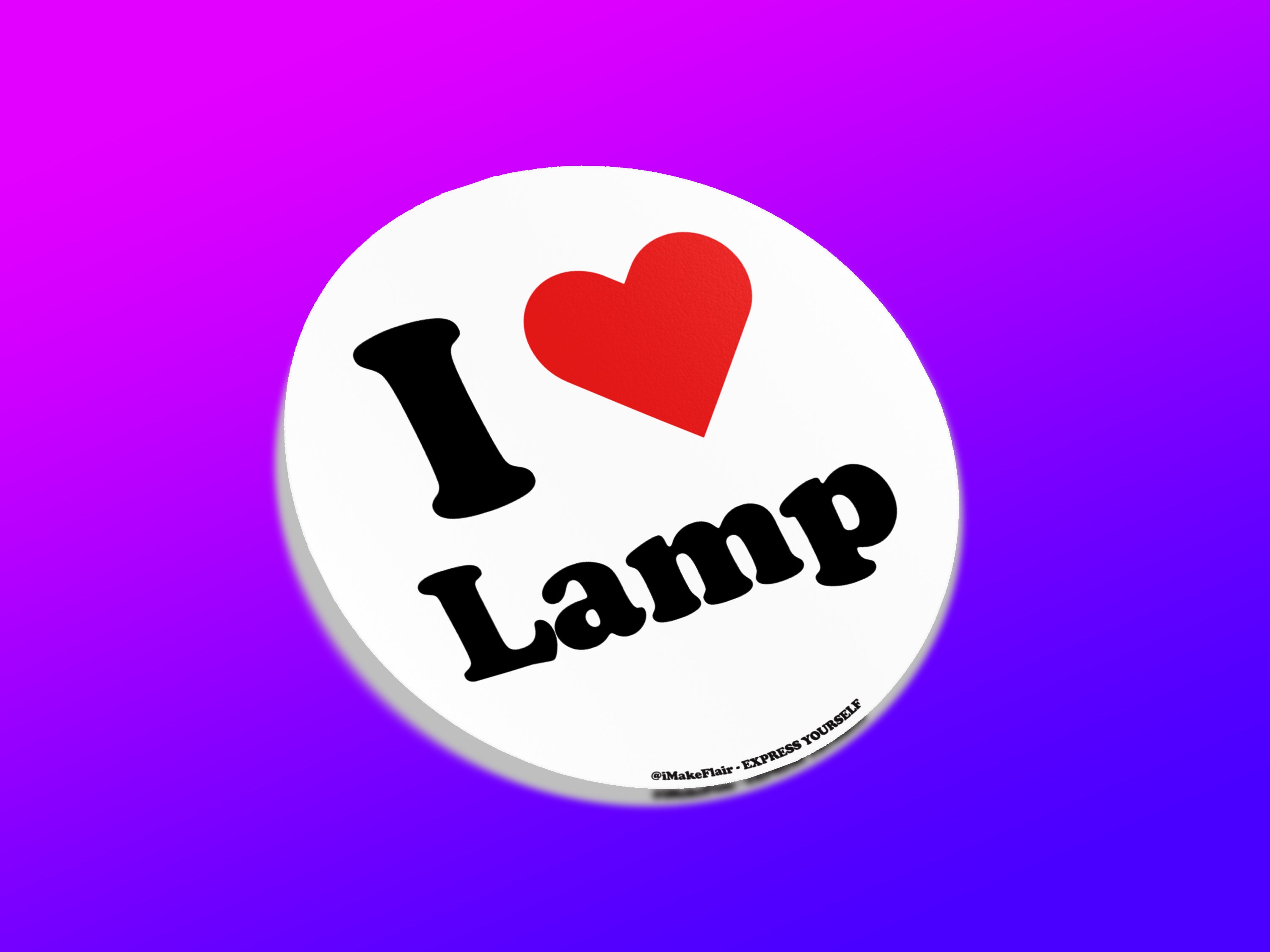 I ❤ Lamp Main image