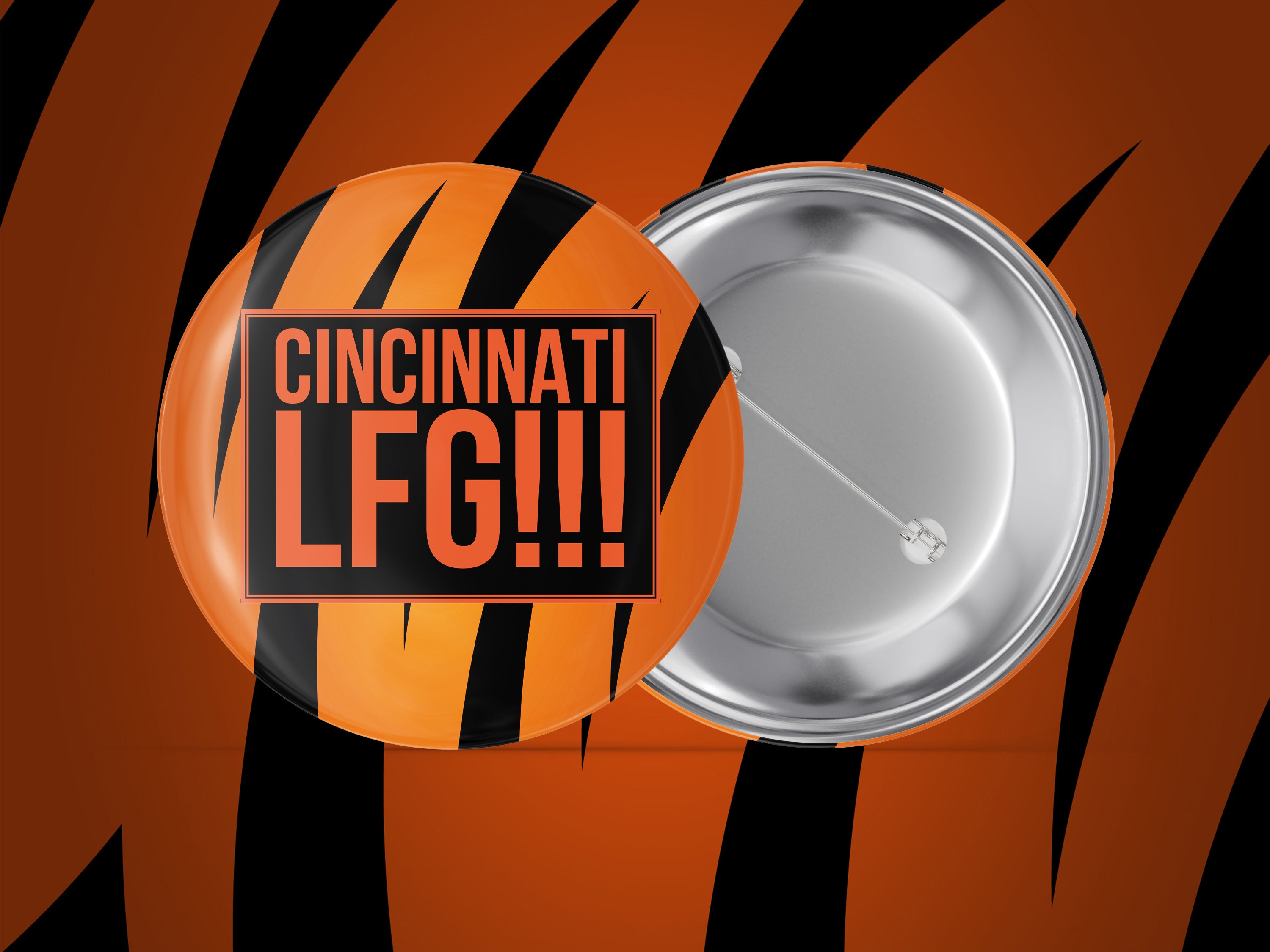 Cincinnati LFG!!! - Tiger Background Main image