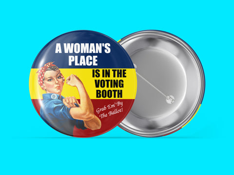 A Woman's Place Is In The Voting Booth