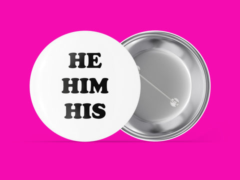 He Him His
