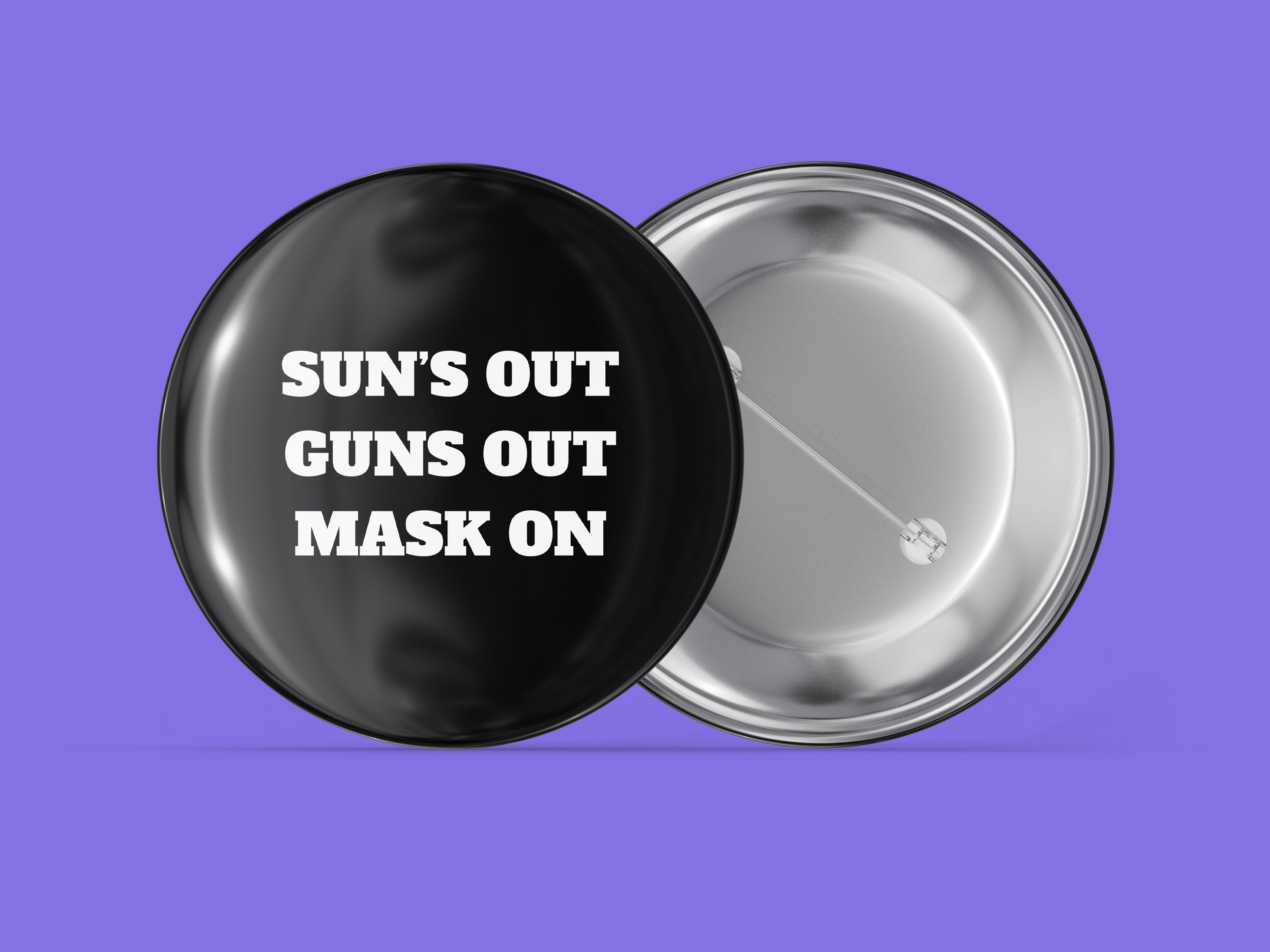 Sun's Out Guns Out Mask On Main image