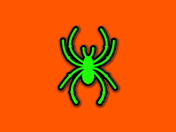 Green and Black Spider