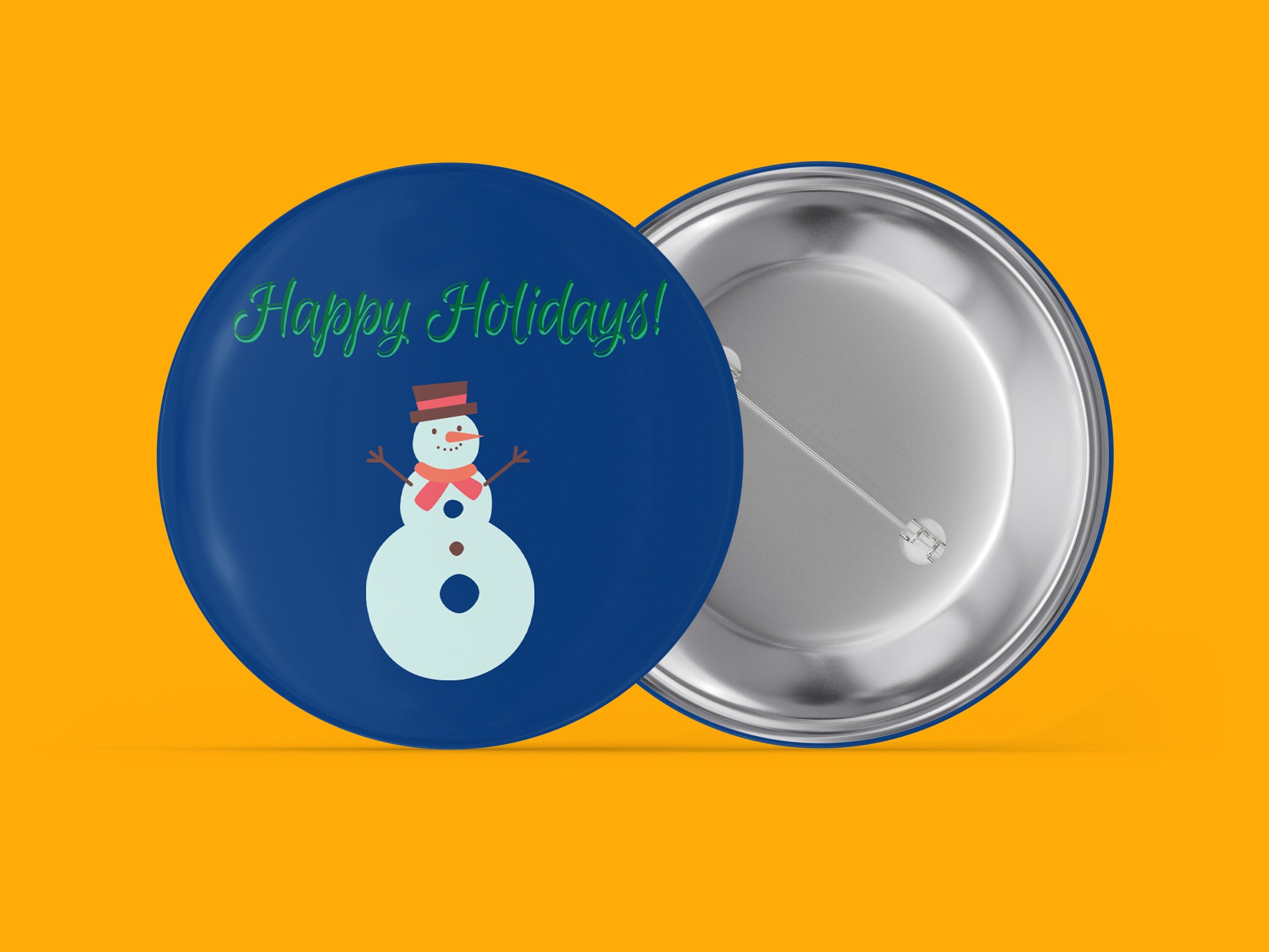 Happy Holidays Snowman Main image