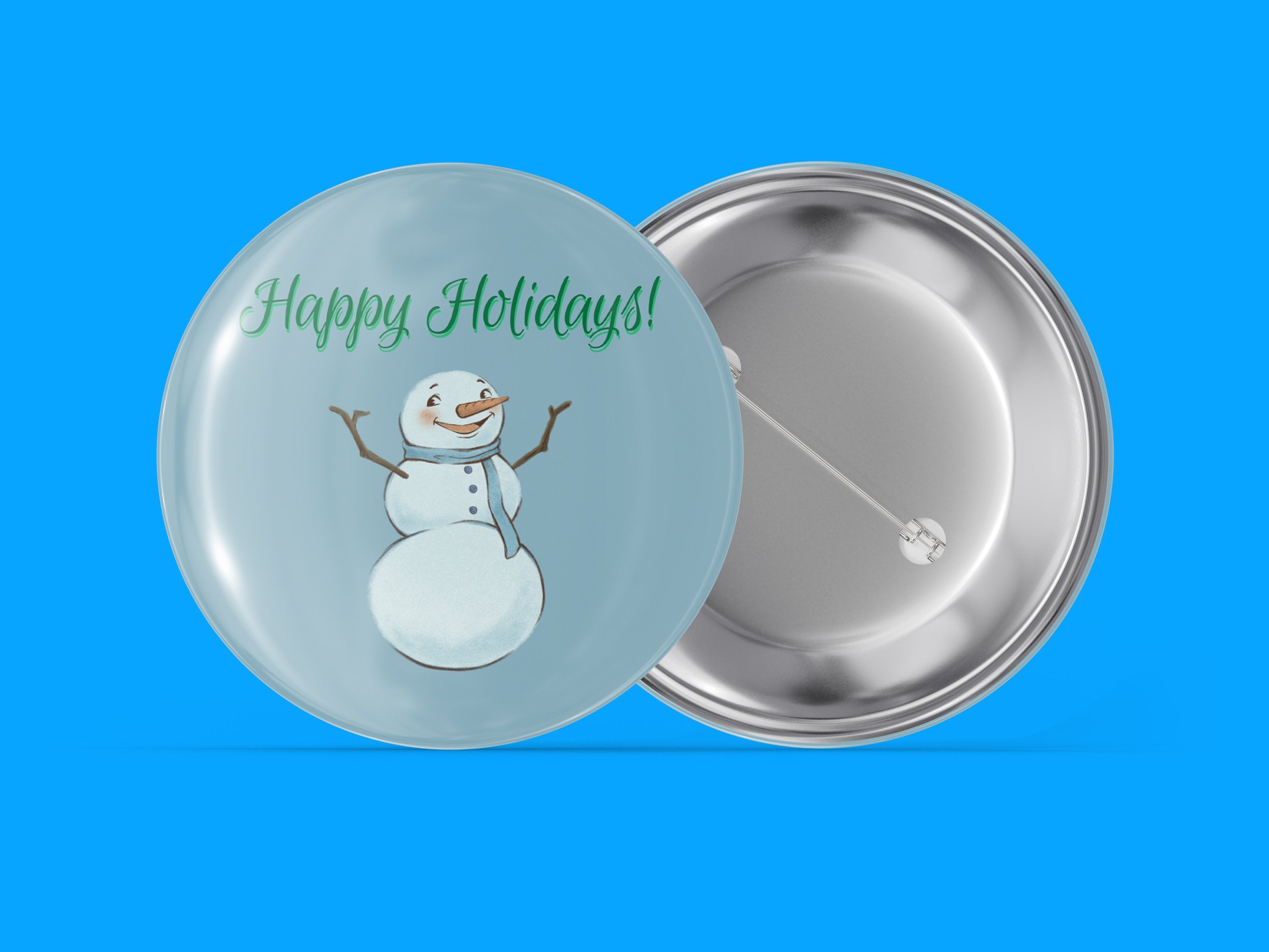 Happy Holidays Snowman Main image