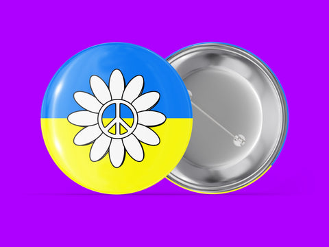 Ukraine Flag - Sunflower - Peace