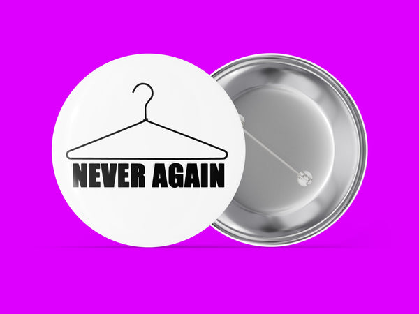 Never Again Hanger