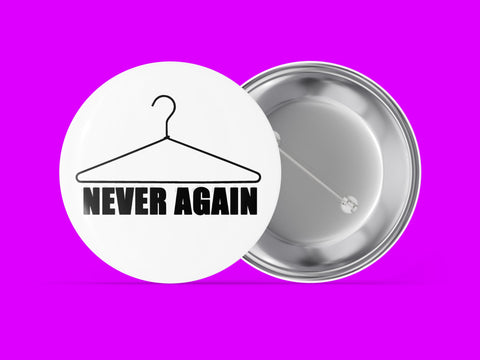Never Again Hanger