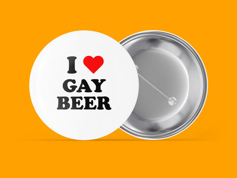 I Love (heart) Gay Beer