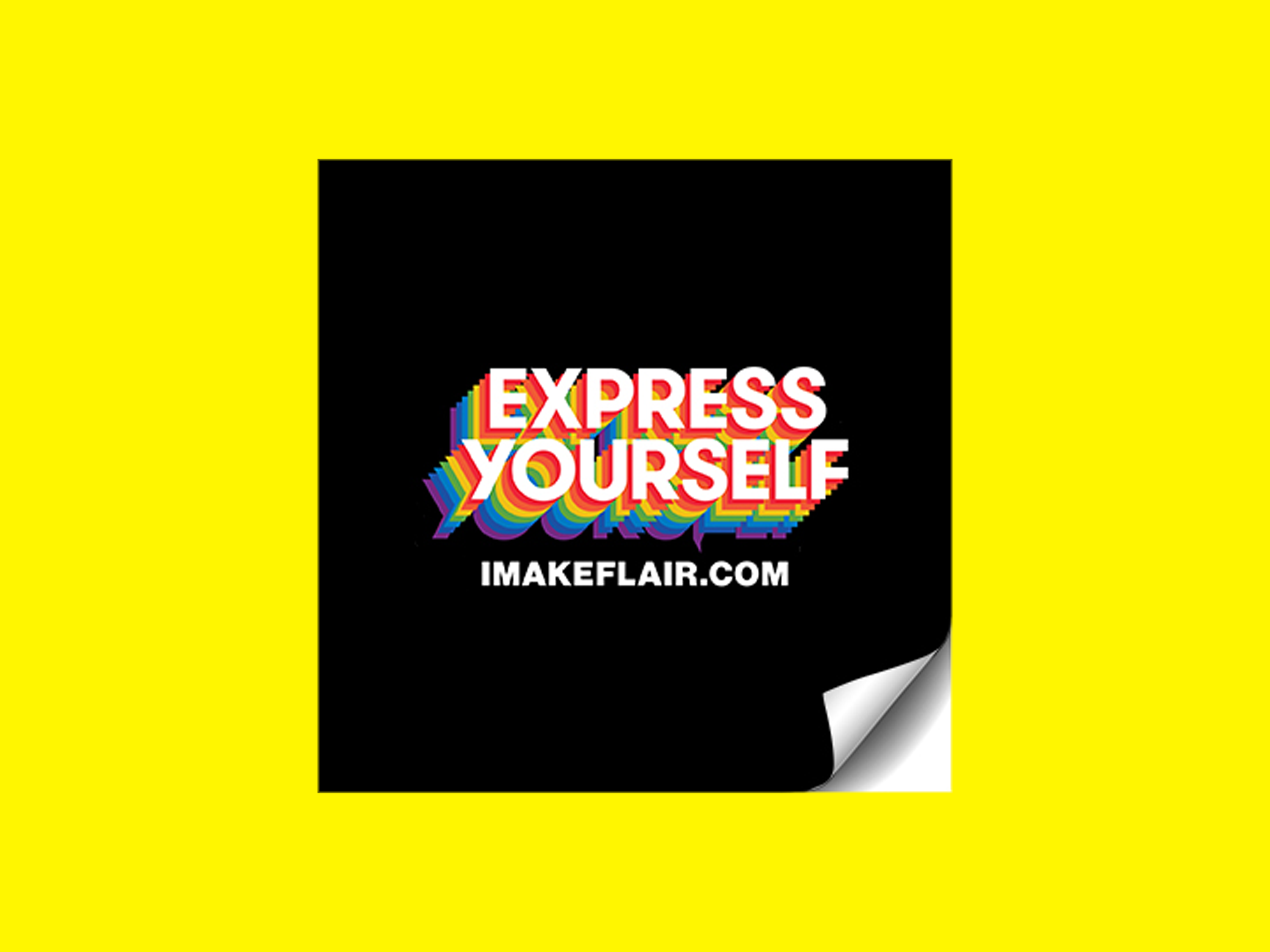 Custom Square Cut Vinyl Stickers – iMakeFlair